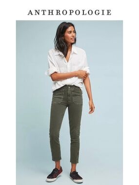 Anthropologie Paige Hoxton High-Rise Skinny Jeans